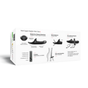 Strap-On-Me - Multi Orgasm Realistische Dildo - Strapless Strap-on met Flapper Technologie - Zwart - Large