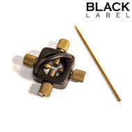 Black Label - The Sun - Tepel Marteling Tepelklem - Ook voor Naaldenspel - Zwart/Goud