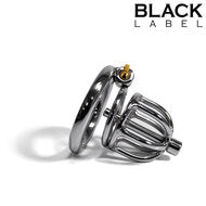 Black Label - The Knob Maker - Kuisheidskooi met Penisplug - RVS