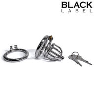 Black Label - The Knob Maker - Kuisheidskooi met Penisplug - RVS