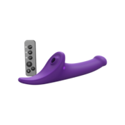 Strap-On-Me - Multi Orgasm Dildo - Strapless Strap-on met Luchtdruk Stimulatie - Paars - Medium