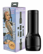 Kiiroo - FeelStar Stroker - Masturbator -  Leigh Raven - Gespleten Tong