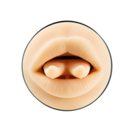 Kiiroo - FeelStar Stroker - Masturbator -  Leigh Raven - Gespleten Tong