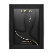 LELO - Surfer 2 - Unisex Vibrerende Anaalplug - Zwart