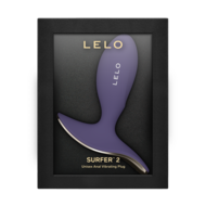LELO - Surfer 2 - Unisex Vibrerende Anaalplug - Paars