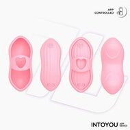 IY - Laia - Verwarmde Vingervibrator - Met App Control - Roze
