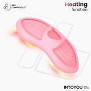 IY - Laia - Verwarmde Vingervibrator - Met App Control - Roze