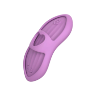 IY - Laia - Verwarmde Vingervibrator - Met App Control - Lila