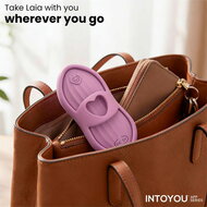 IY - Laia - Verwarmde Vingervibrator - Met App Control - Lila