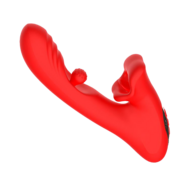IY - Franky - Knabbelende Vibrator met Roterende Bal - Met App Control - Rood