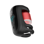 IY - Torky - Compressing Rotating Masturbator with App Control - Zwart