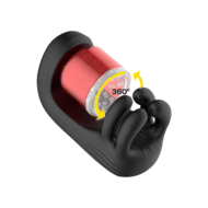 IY - Torky - Compressing Rotating Masturbator with App Control - Zwart