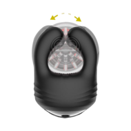IY - Torky - Compressing Rotating Masturbator with App Control - Zwart