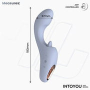 IY - Licky - Likkende Tong Vibrator - Met App Control - Lichtblauw