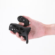 Renegade - Edge - Vibrerende Penis Sleeve met Afstandsbediening - Zwart