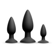 Renegade - Triple Strike - Buttplug Set - Zwart