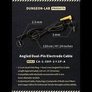 Dungeon Lab - Haakse kabel