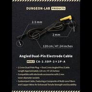 Dungeon Lab - Haakse kabel