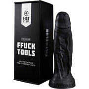 Fist Club - BULK REACTOR - Siliconen Dildo - 30 x 7,4 cm - Zwart