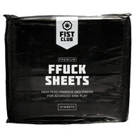 Fist Club - FFUCK SHEETS - Absorberende Pads - 15 stuks - Zwart
