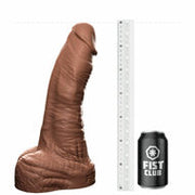 Fist Club - RAWLOAD - Siliconen Dildo - 35 x 8,9 cm - Lichte Huidskleur