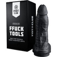 Fist Club - RAWLOAD - Siliconen Dildo - 35 x 8,9 cm - Zwart
