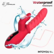 IY - Tingly - Golvende Vibrator met Vinger - App Control - Roze