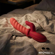 IY - Tingly - Golvende Vibrator met Vinger - App Control - Roze
