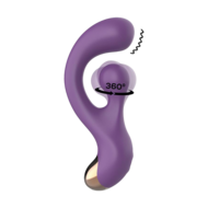 IY - Rolyx - 360º Ronddraaiende Rabbit Vibrator - Paars