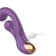 IY - Rolyx - 360º Ronddraaiende Rabbit Vibrator - Paars