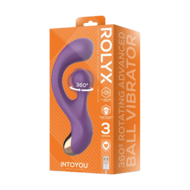 IY - Rolyx - 360º Ronddraaiende Rabbit Vibrator - Paars