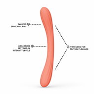 LELO - Boomerang - Dubbelzijdige Vibrator - Dubbele Motor - Coral
