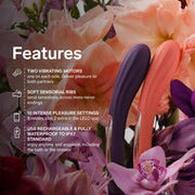LELO - Boomerang - Dubbelzijdige Vibrator - Dubbele Motor - Coral