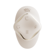 ZALO - Deya - Hands-free Vibrator - Modulair Kliksysteem - Ivoorwit