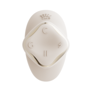 ZALO - Deya - Hands-free Vibrator - Modulair Kliksysteem - Ivoorwit