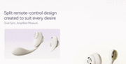 ZALO - Deya - Hands-free Vibrator - Modulair Kliksysteem - Ivoorwit