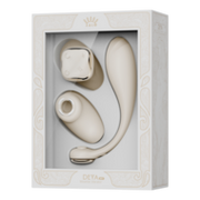 ZALO - Deya - Hands-free Vibrator - Modulair Kliksysteem - Ivoorwit