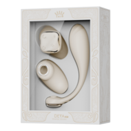 ZALO - Deya - Hands-free Vibrator - Modulair Kliksysteem - Ivoorwit