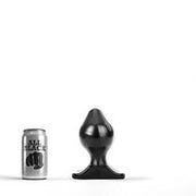 All Black - Big Boy Buttplug - Diameter 90 mm - Zwart