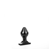 All Black - Big Boy Buttplug - Diameter 80 mm - Zwart
