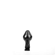 All Black - Big Boy Buttplug - Diameter 80 mm - Zwart