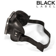 Black Label - Rubber Army Goggles - Fetish & Rubber Accessoire - Zwart