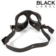 Black Label - Rubber Army Goggles - Fetish & Rubber Accessoire - Zwart