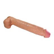 Pretty Love - Rael - Super Grote Dildo - TPE - 40 cm - Lichte Huidskleur
