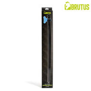 Brutus - Siliconen Anaal Douche met Afsluitklep - Zwart - Maat L