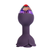 LOVISS - Posy - Garden Vibrerende Buttplug met afstandsbediening – Paars