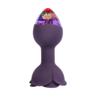 LOVISS - Posy - Garden Vibrerende Buttplug met afstandsbediening – Paars