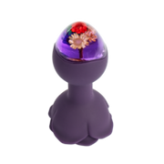 LOVISS - Posy - Garden Vibrerende Buttplug met afstandsbediening – Paars