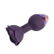 LOVISS - Posy - Garden Vibrerende Buttplug met afstandsbediening – Paars