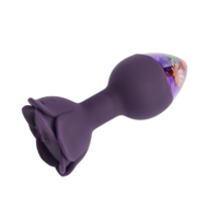 LOVISS - Posy - Garden Vibrerende Buttplug met afstandsbediening – Paars